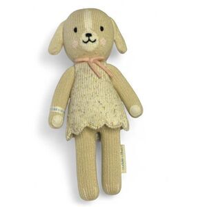 Cuddle + Kind Mia The Dog hand-knit Plush Dog Collectible Modern